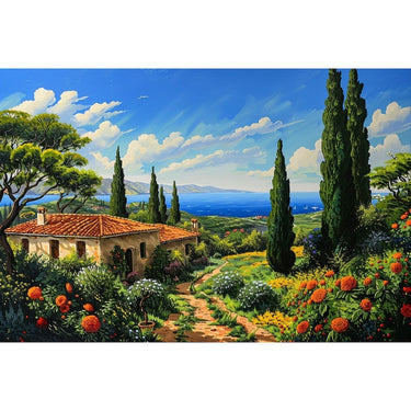 House in Provence Canvas